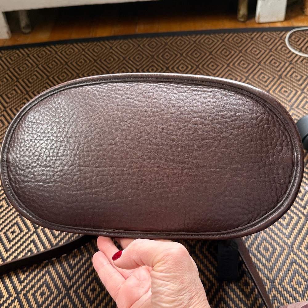 Vintage Coach Berkeley suede & leather convertible backpack 9016 mahogany - Picture 5 of 13